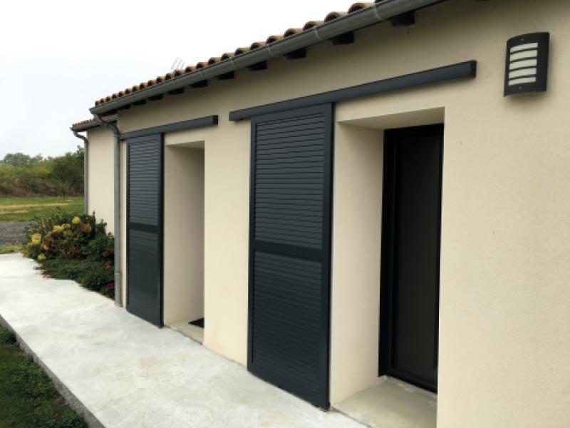 volets coulissants modulables